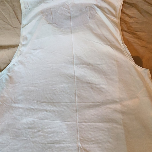 J. Crew White Embroidered Cotton Tank Top - Picture 6 of 7